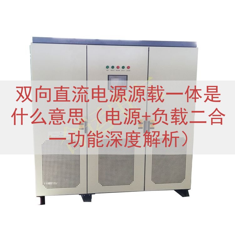 双向直流电源源载一体是什么意思（电源+负载二合一功能）