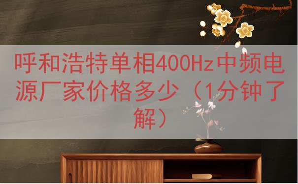 呼和浩特单相400Hz中频电源厂家价格多少（1分钟了解）